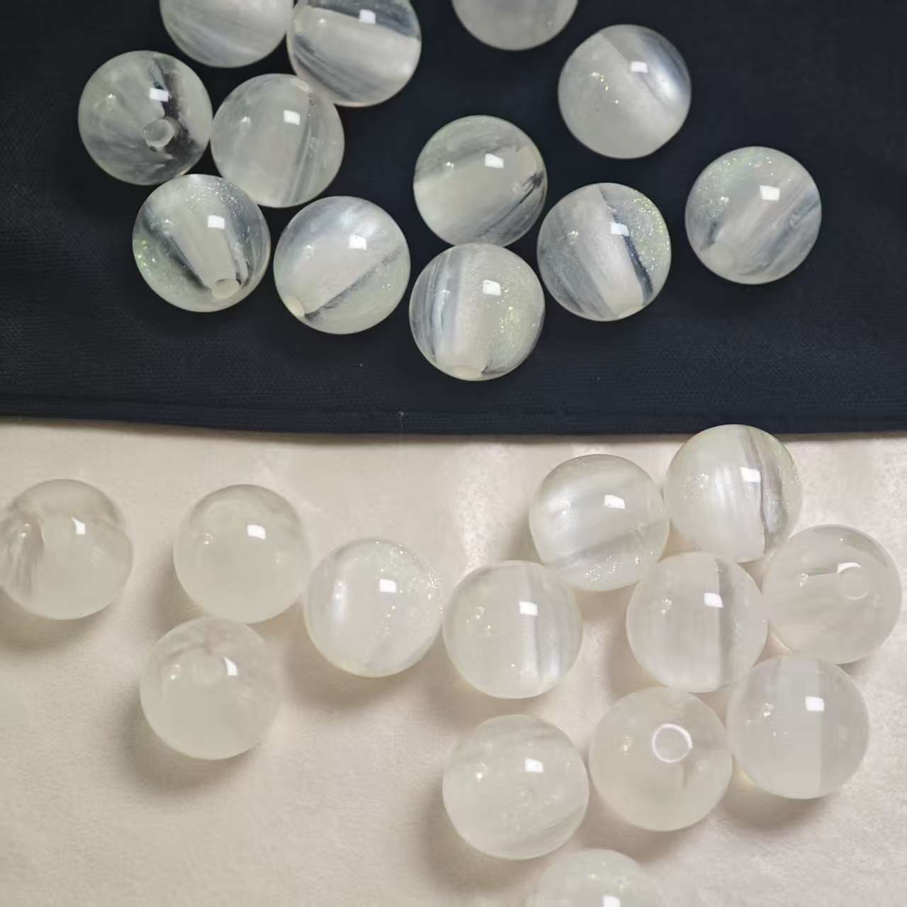 K040【25pcs】12mm resin bead