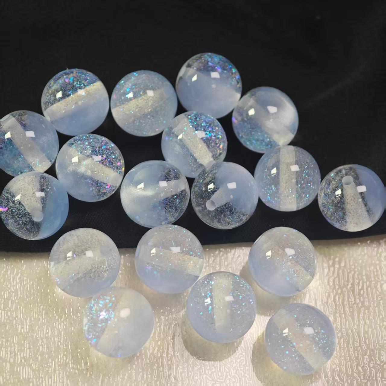 K043【25pcs】12mm resin bead