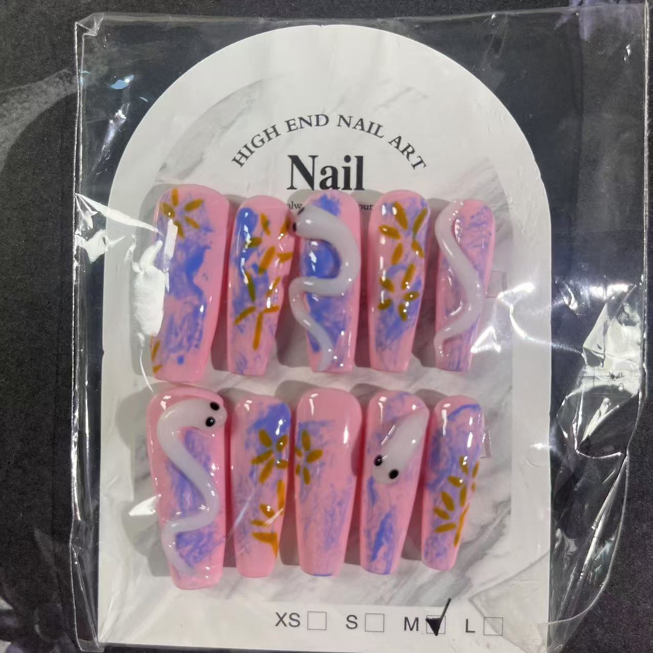 N026【Ready stock】nail charm(m code)