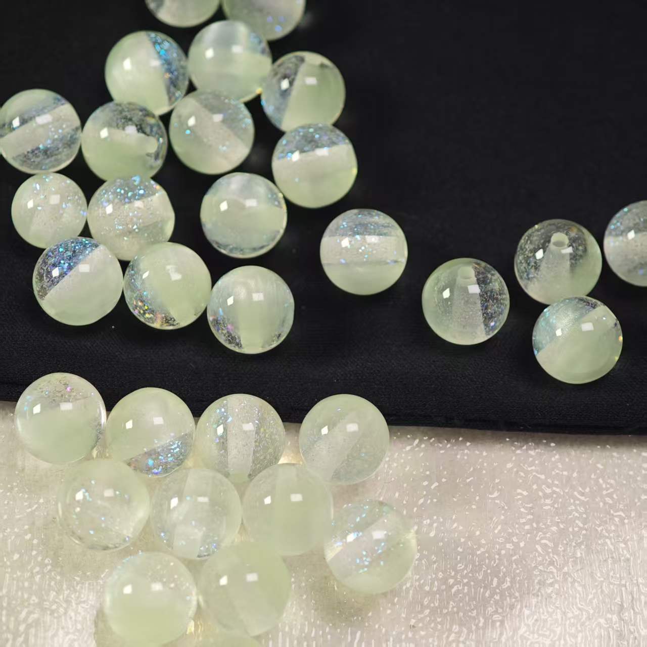 F051【20pcs】10mm glass beads