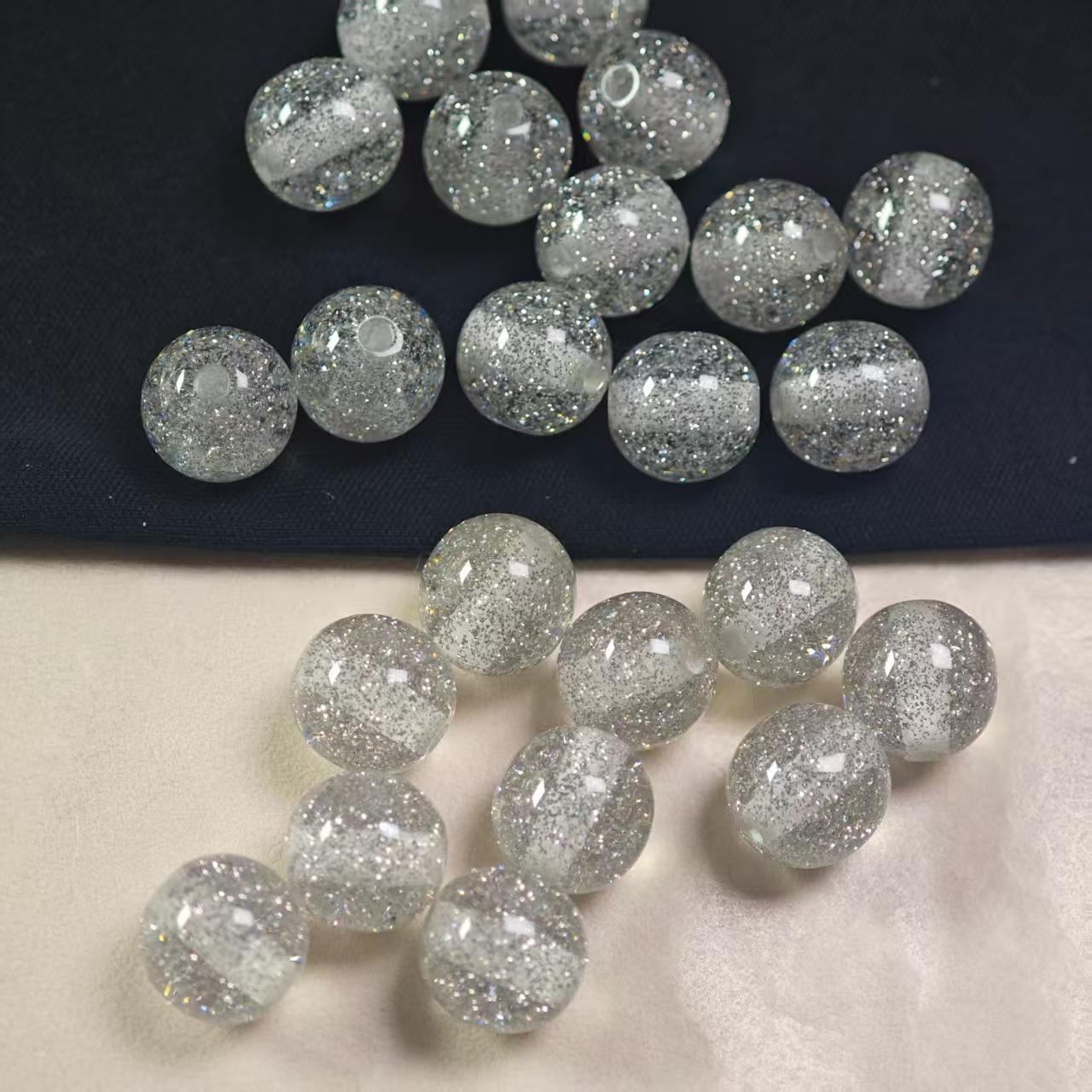 F061【50pcs】10mm resin beads