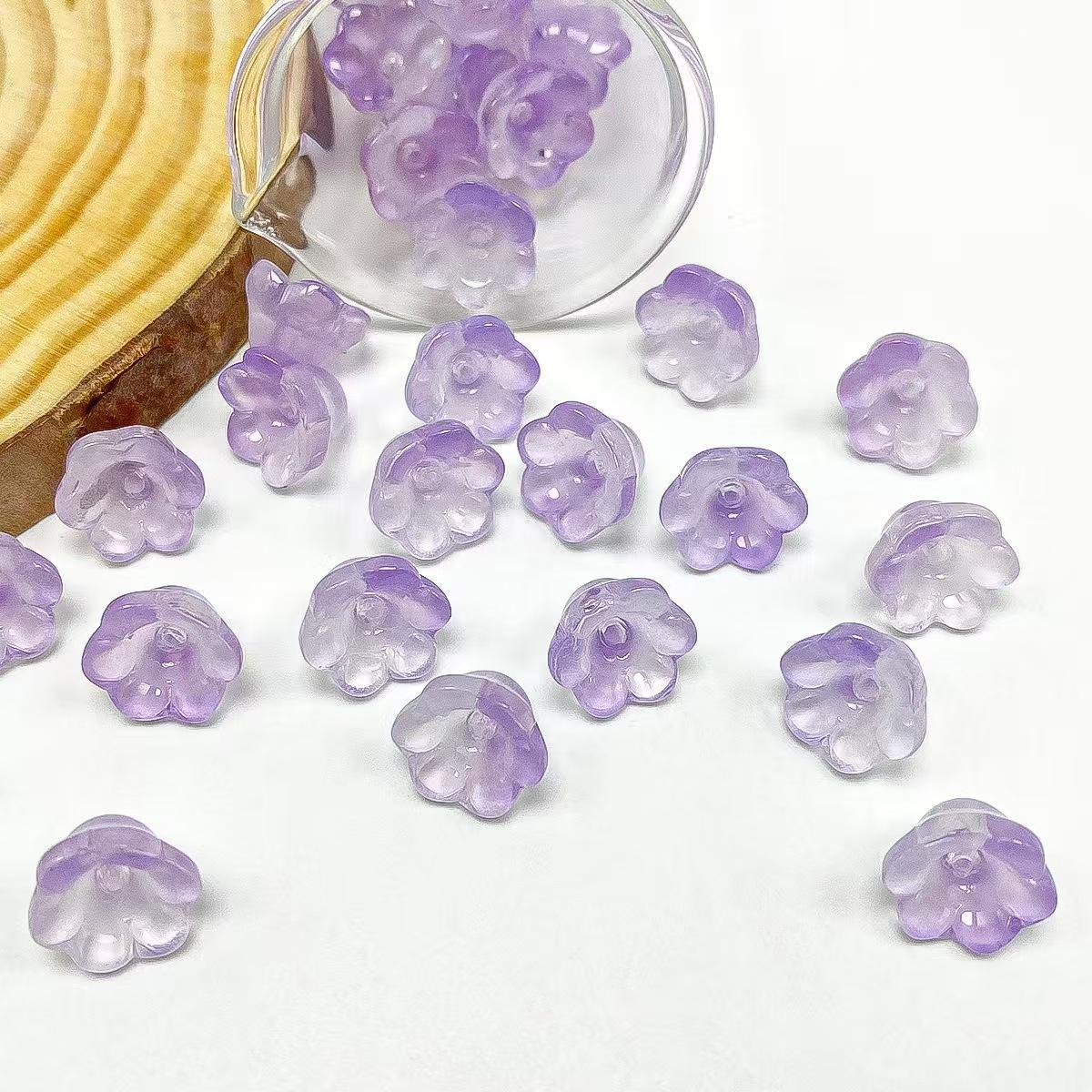 H061【50PCS】7*12mm glass beads