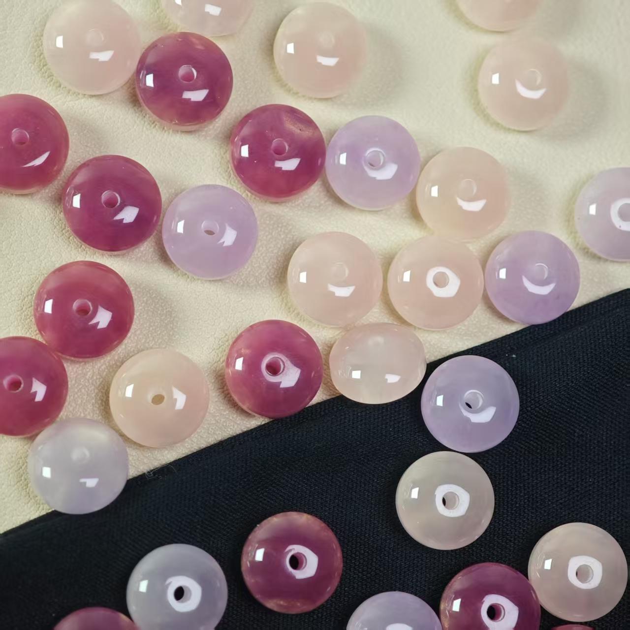 F063【25pcs】10mm resin beads