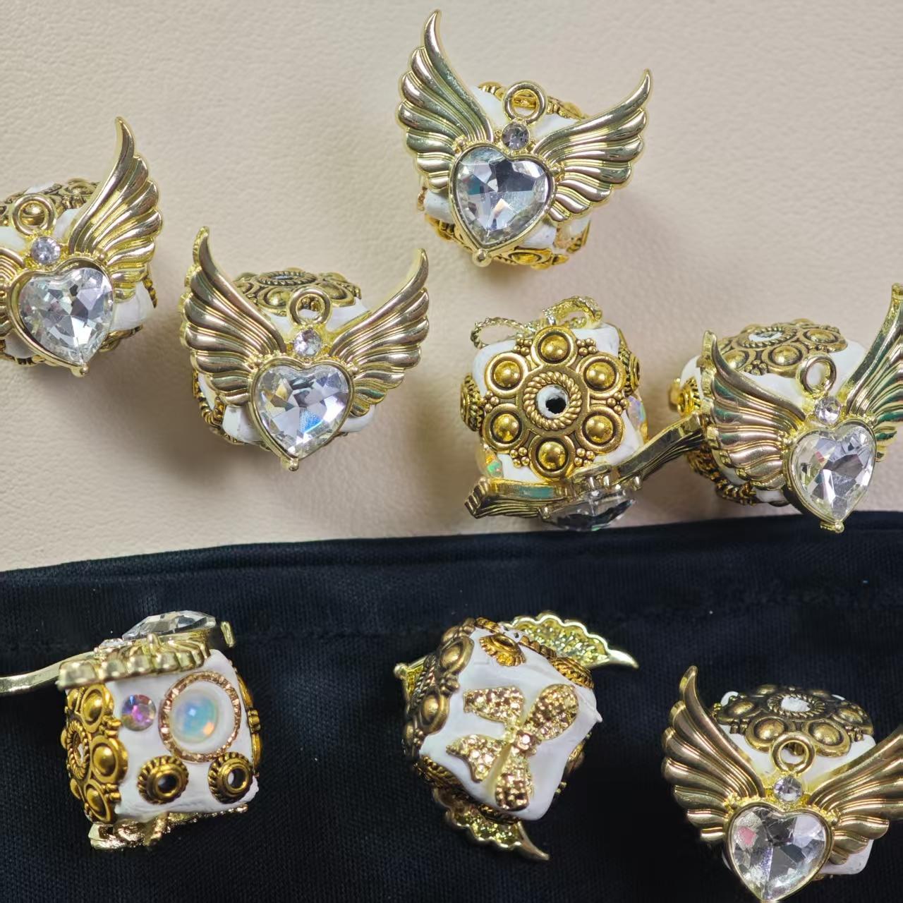 M063【2pcs】 Alloy beads