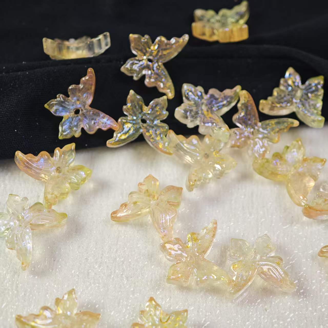 H067【40PCS】14mm glass beads