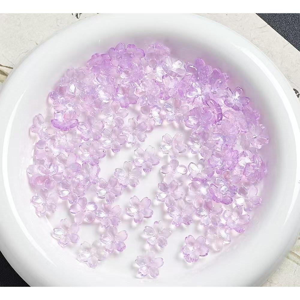 H078【40PCS】11.7mm glass bead