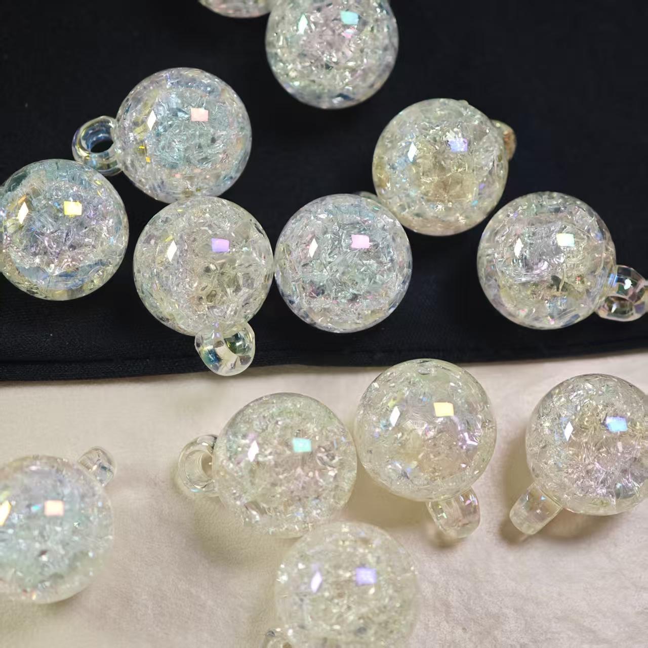 E137【20pcs】 16mm resin beads
