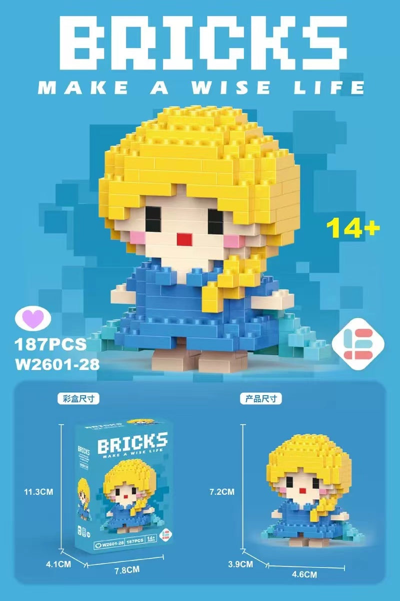 A0049 princess LEGO (standing)-PRE SALE