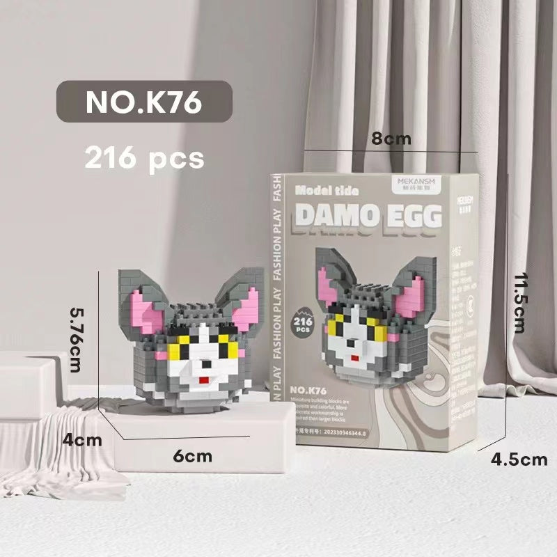 A0121 TOM&JERRY damo  egg lego(PRE-SALE)