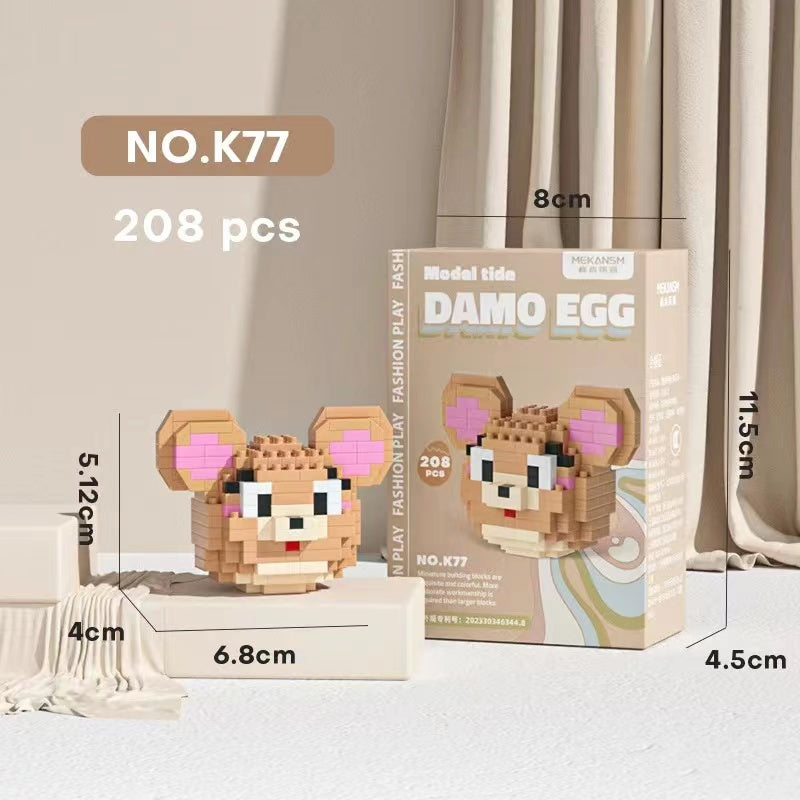 A0121 TOM&JERRY damo  egg lego(PRE-SALE)
