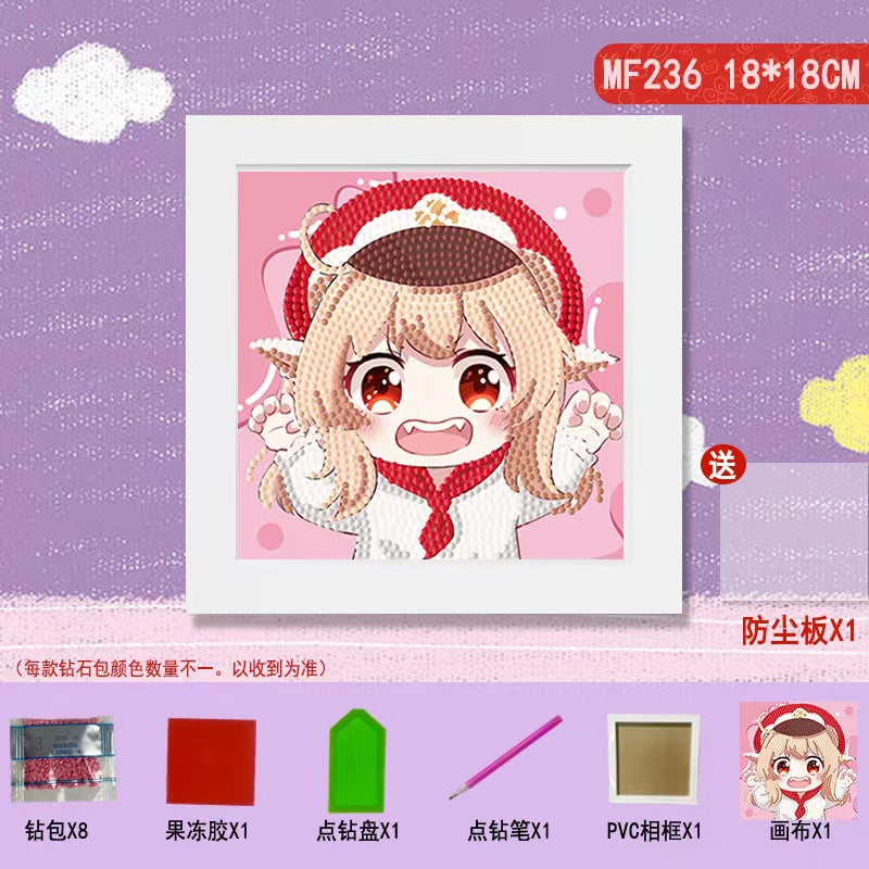 B384 diamond painting (18*18CM)