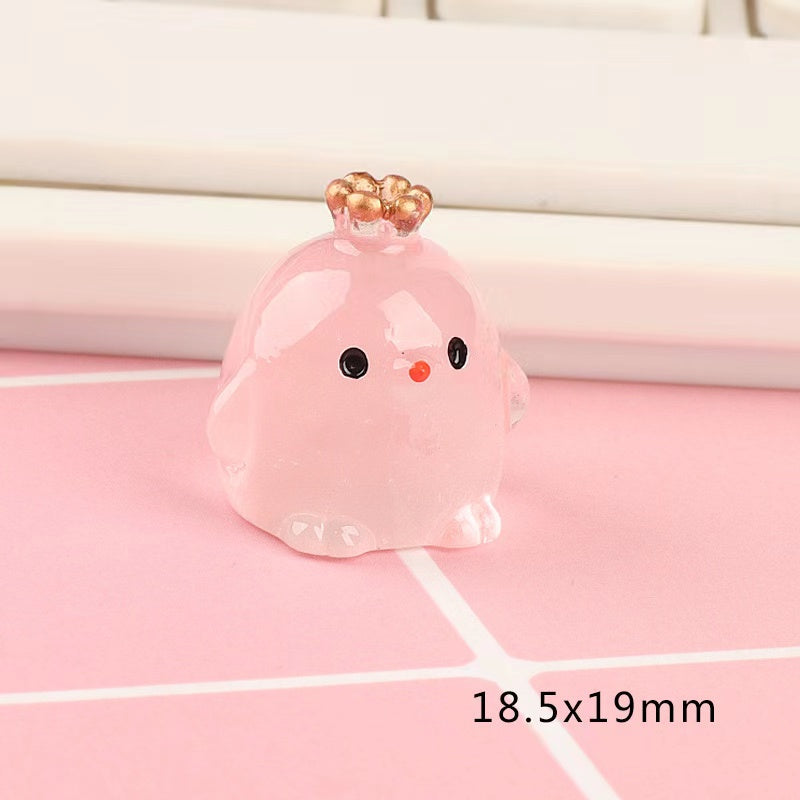 A0504 Crowned  Chicken 3D (luminous)-PRESALE