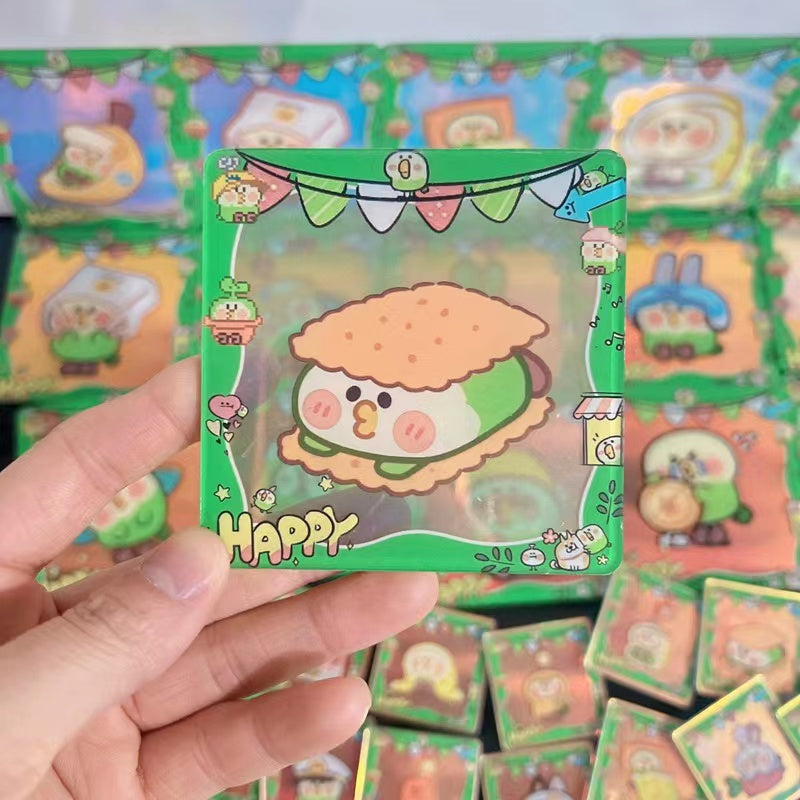 A0407 Small parrot Acrylic tile