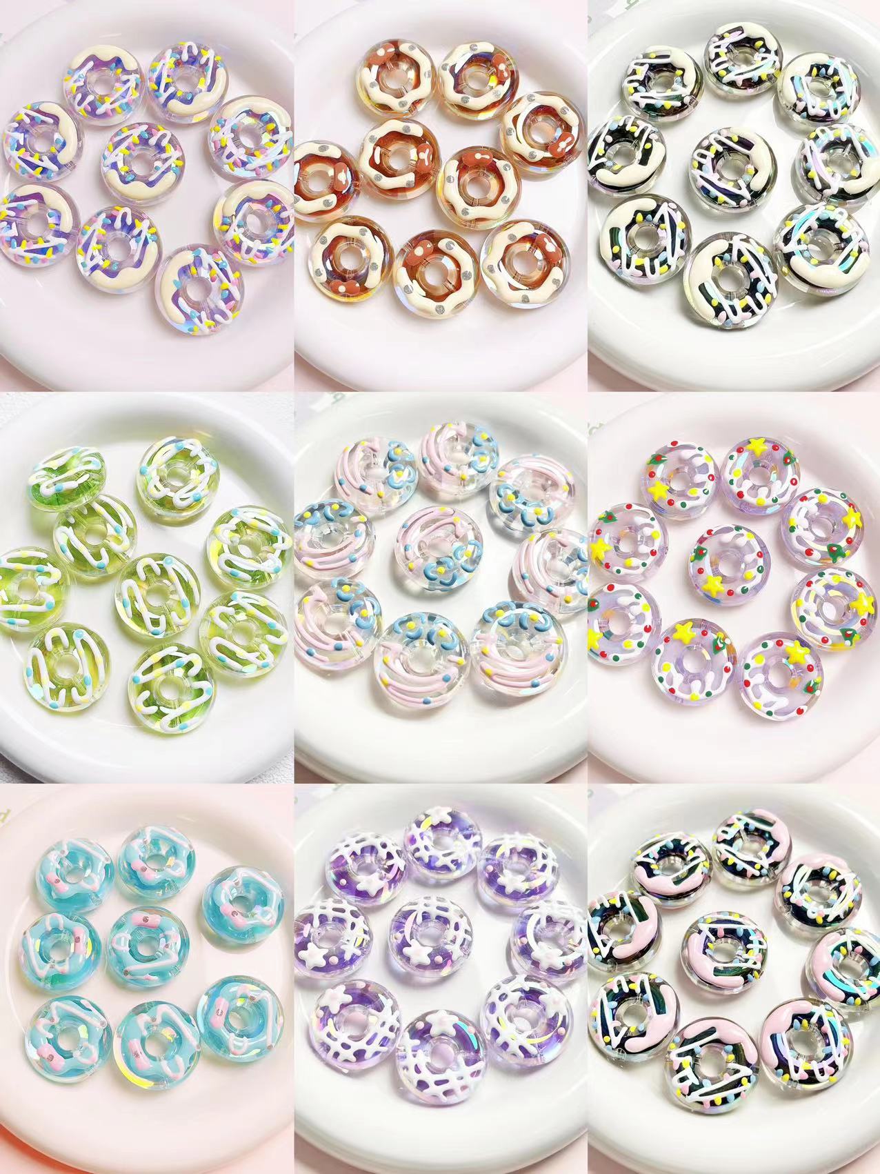 A0561 doughnut beads mix(pre-sale)