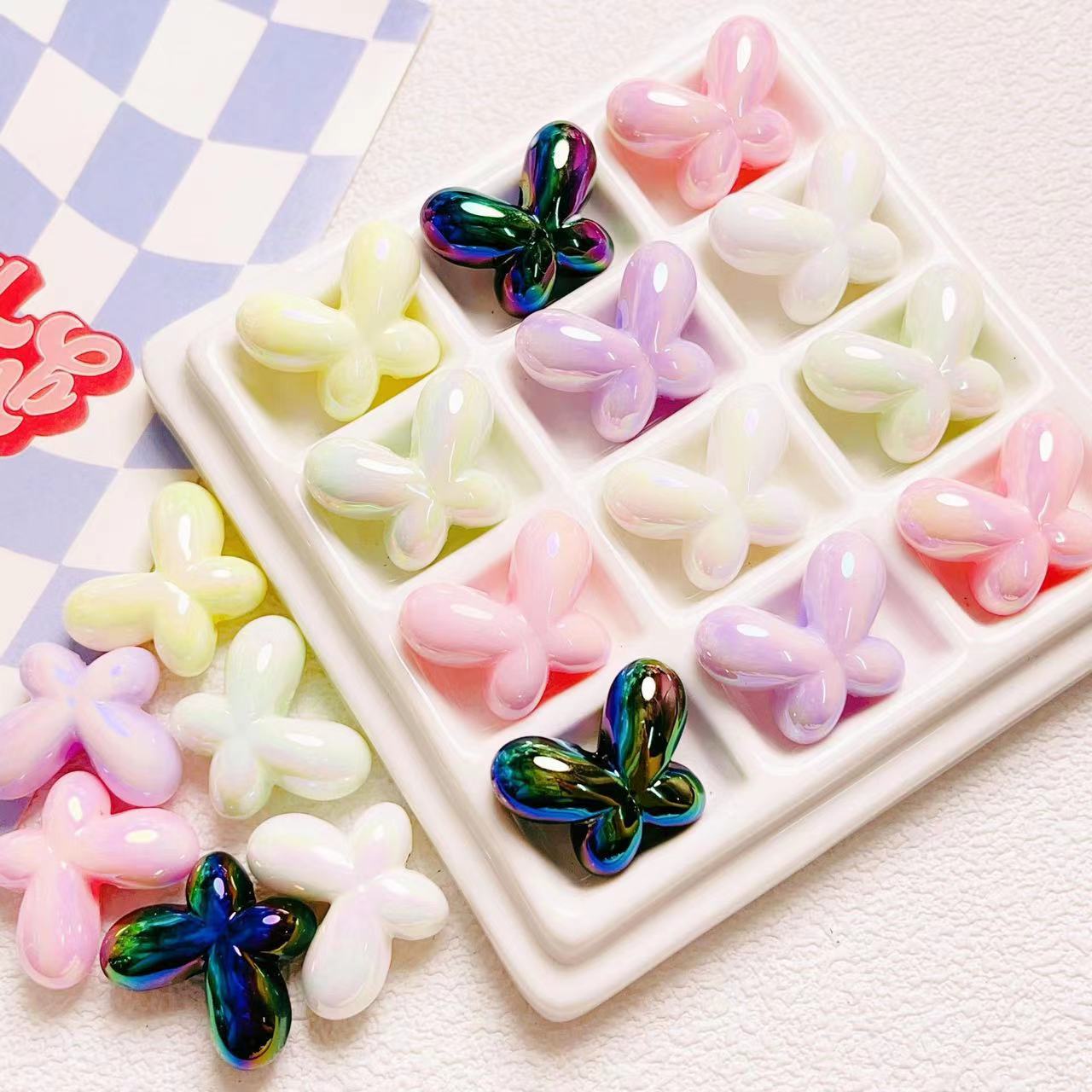 Colorful Butterfly Beads