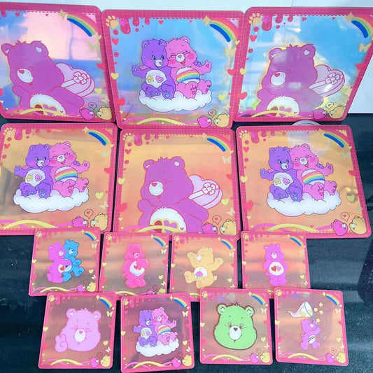 A0555 care bear  acrylic tile