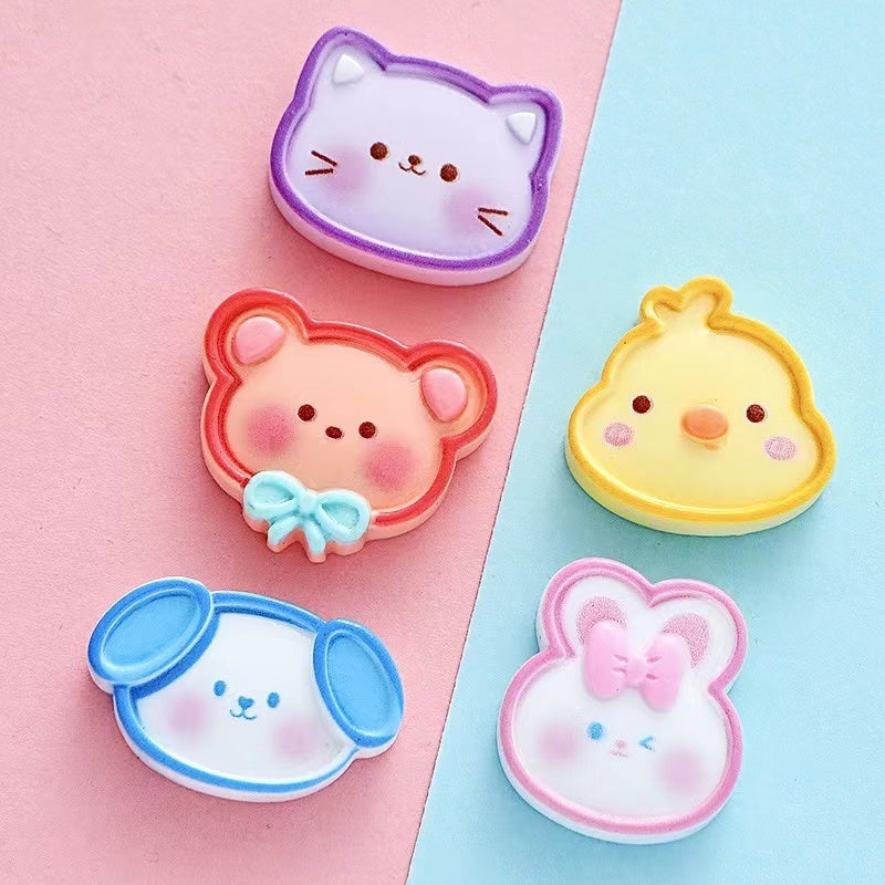 A0777 cute cute animal head(PRE-SALE)