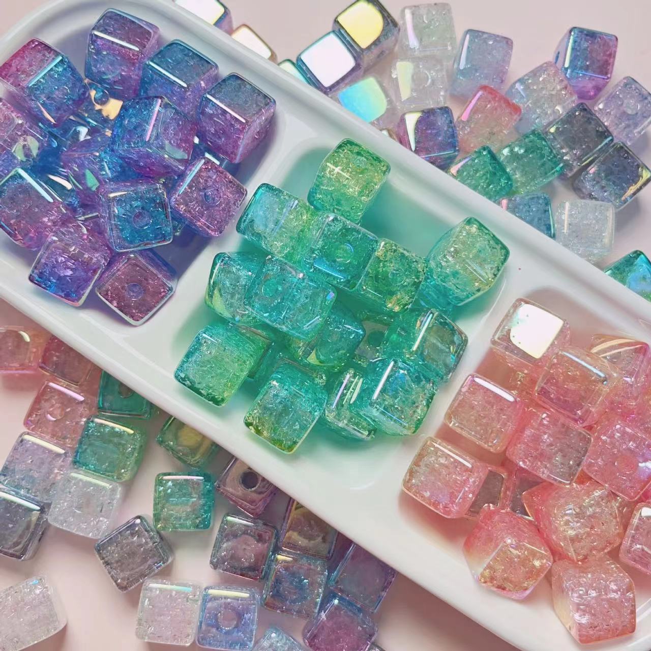 A0707 burst block beads(PRE-SALE)