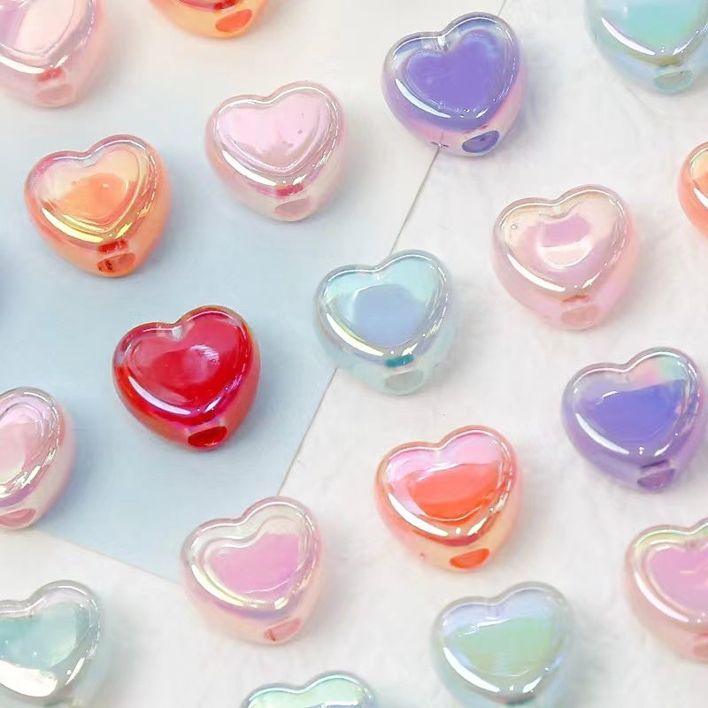 A0792 heart beads(pre-sale)