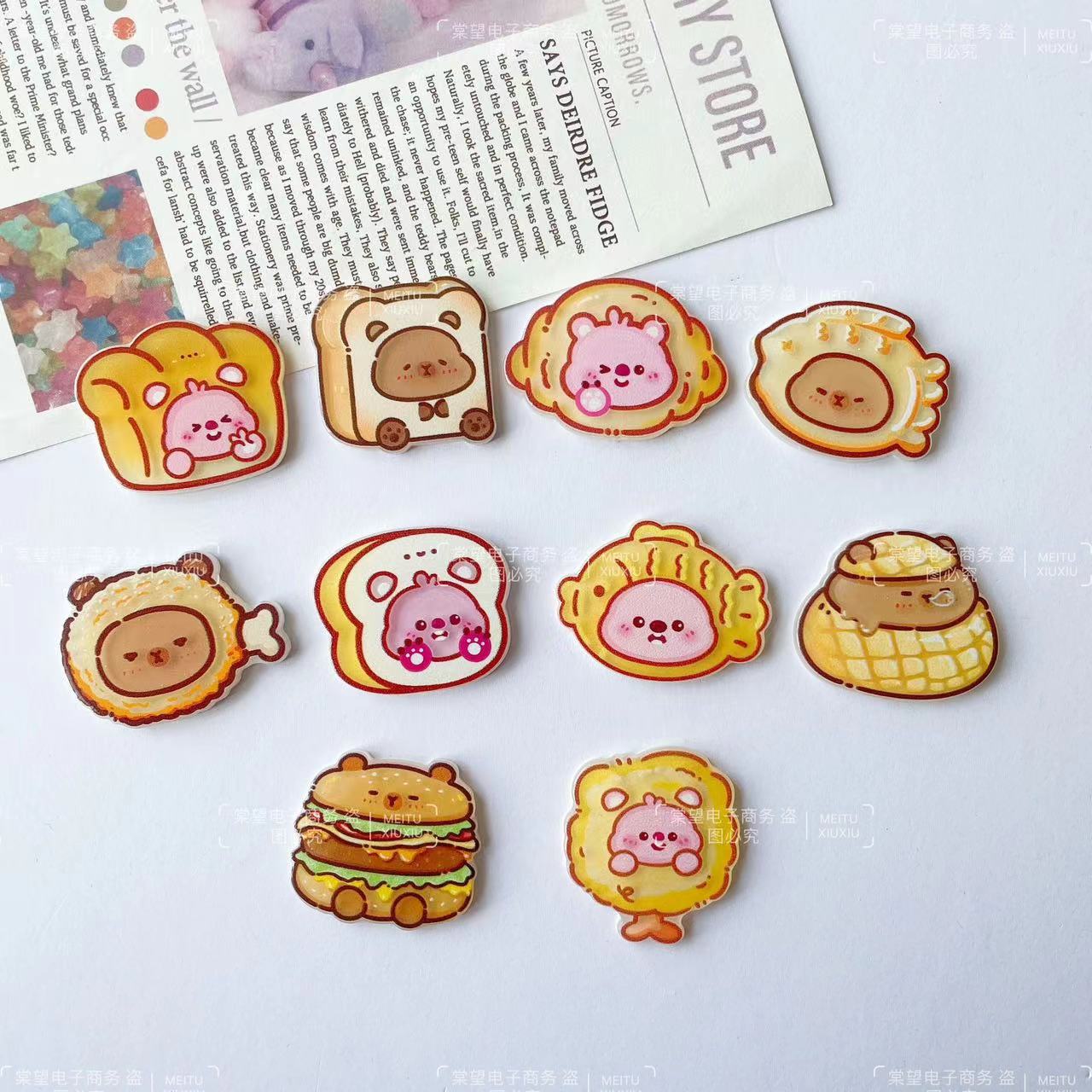 Yv002【Ready stock】 kapibala Acrylic