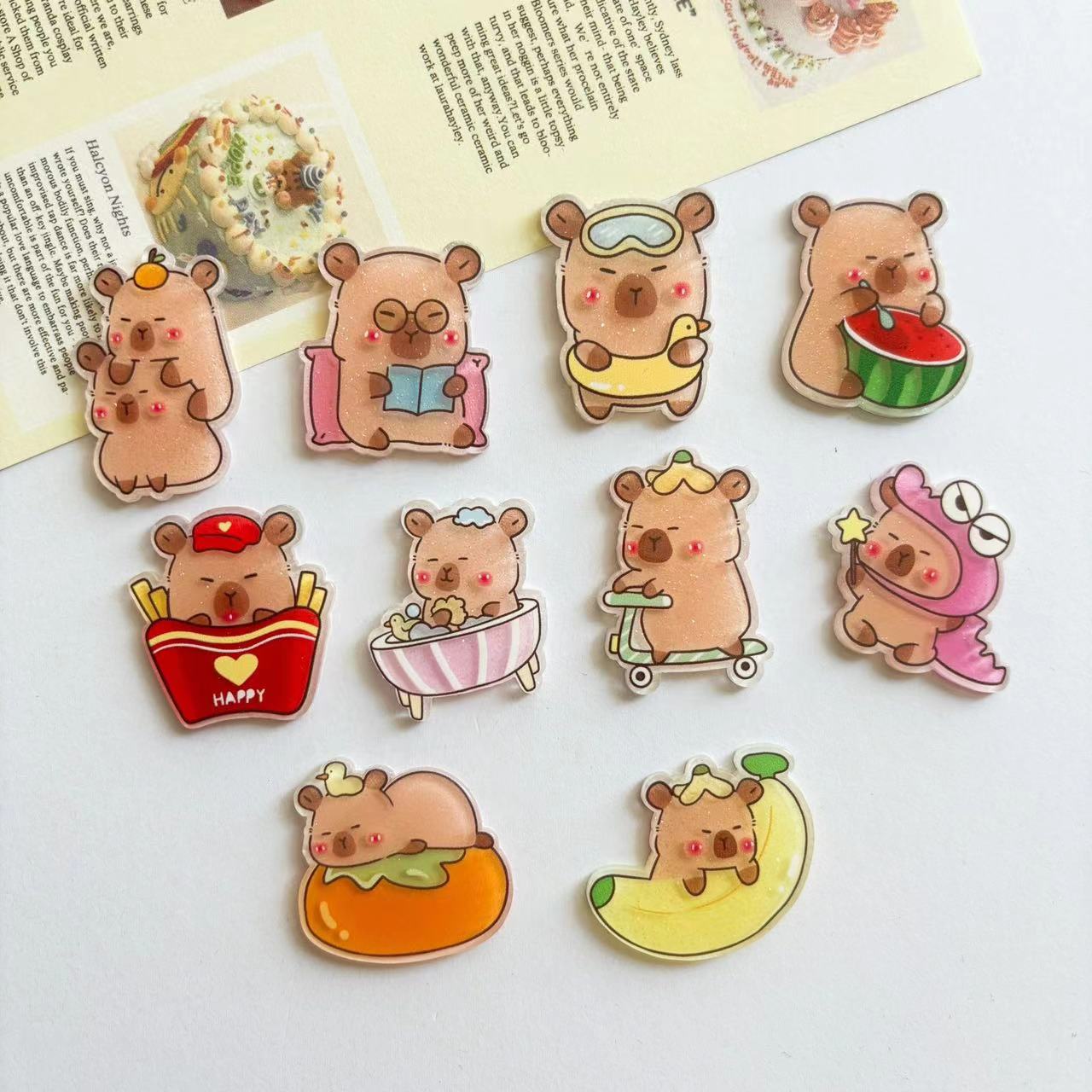 A0837 kapibala acrylic(pre-sale)