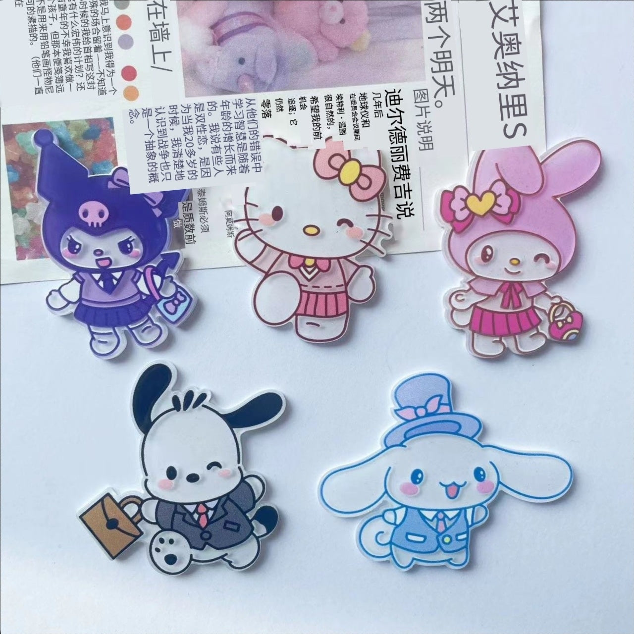 A0877 Uniforms san acrylic-larger size(pre-sale)