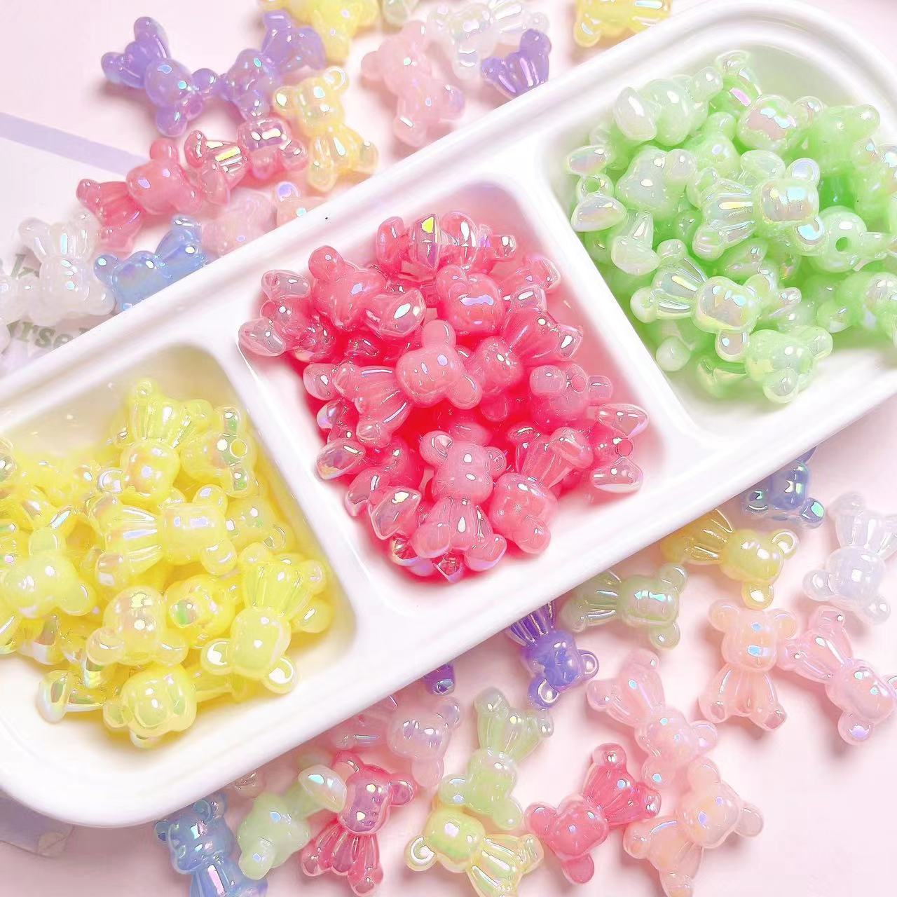 A0880 bear beads(pre-sale)