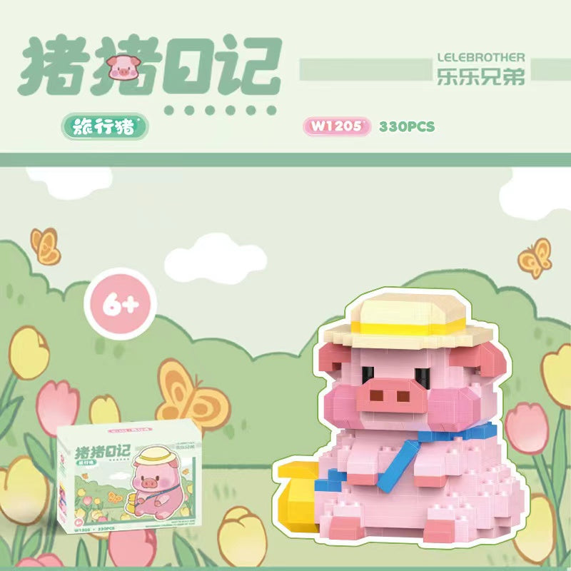 A0882 PINK piggy LEGO②(pre-sale)