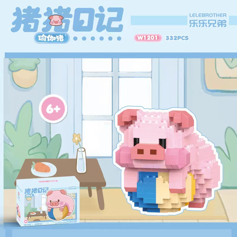 A0885 PINK piggy LEGO⑤(pre-sale)