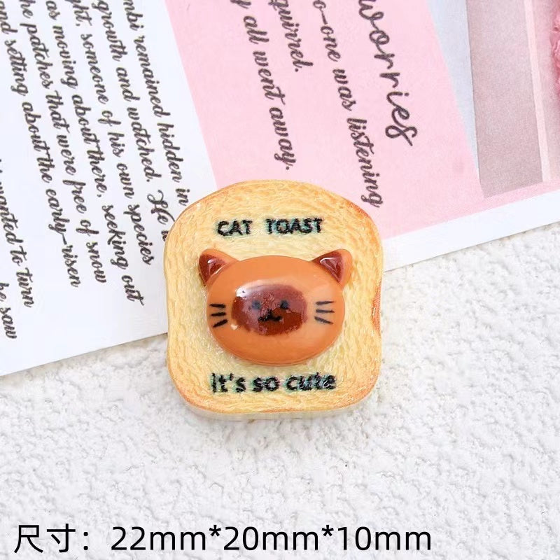 A0918 cat toast diy(pre-sale)