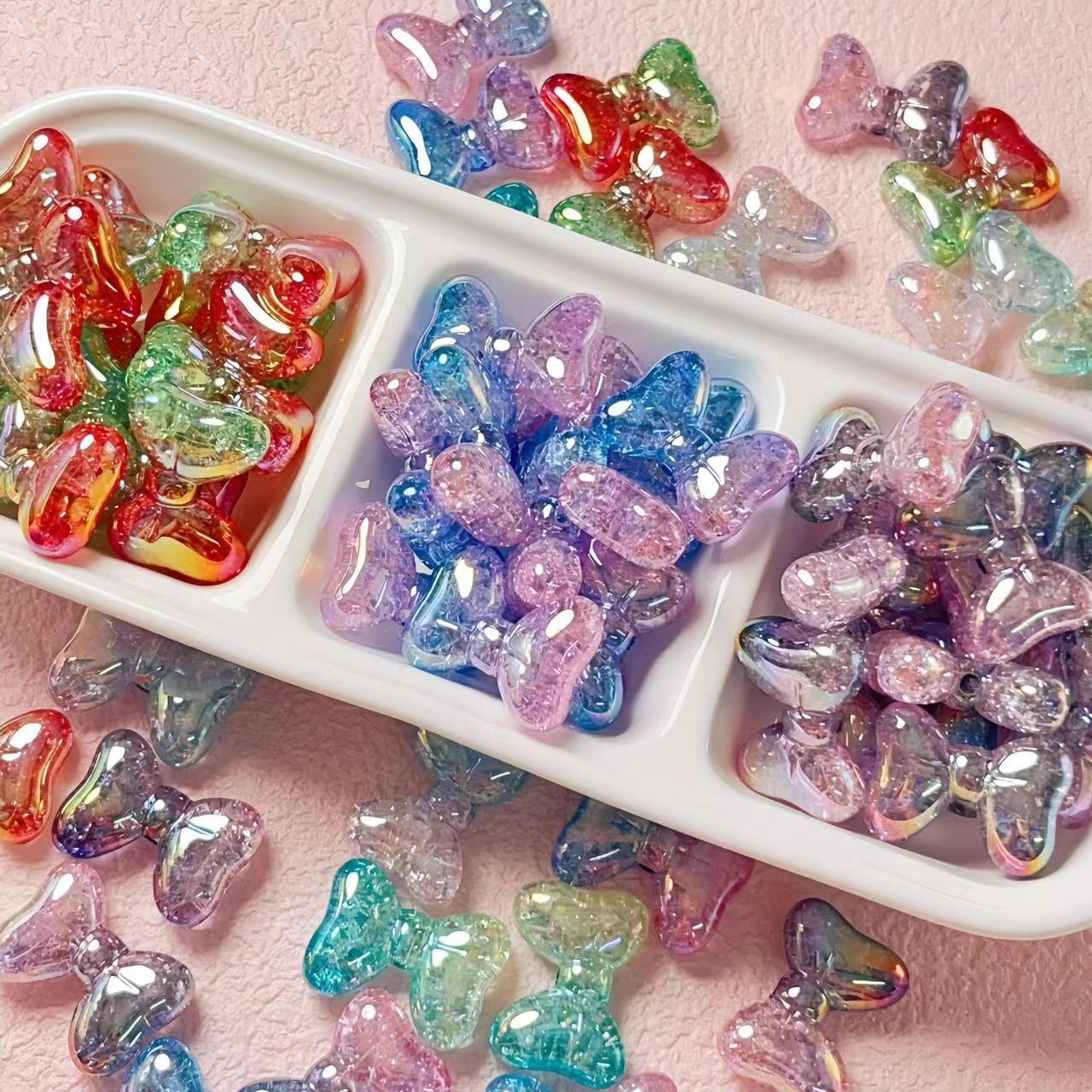 A0984 uv bowtie beads(pre-sale)