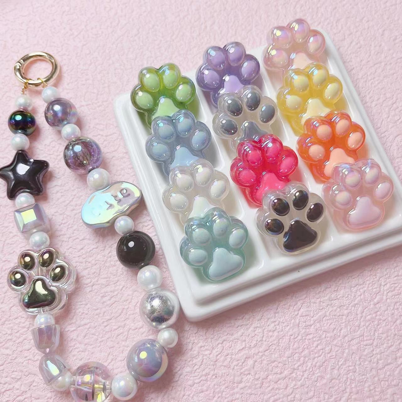 A0987 Cat's Paw beads(pre-sale)