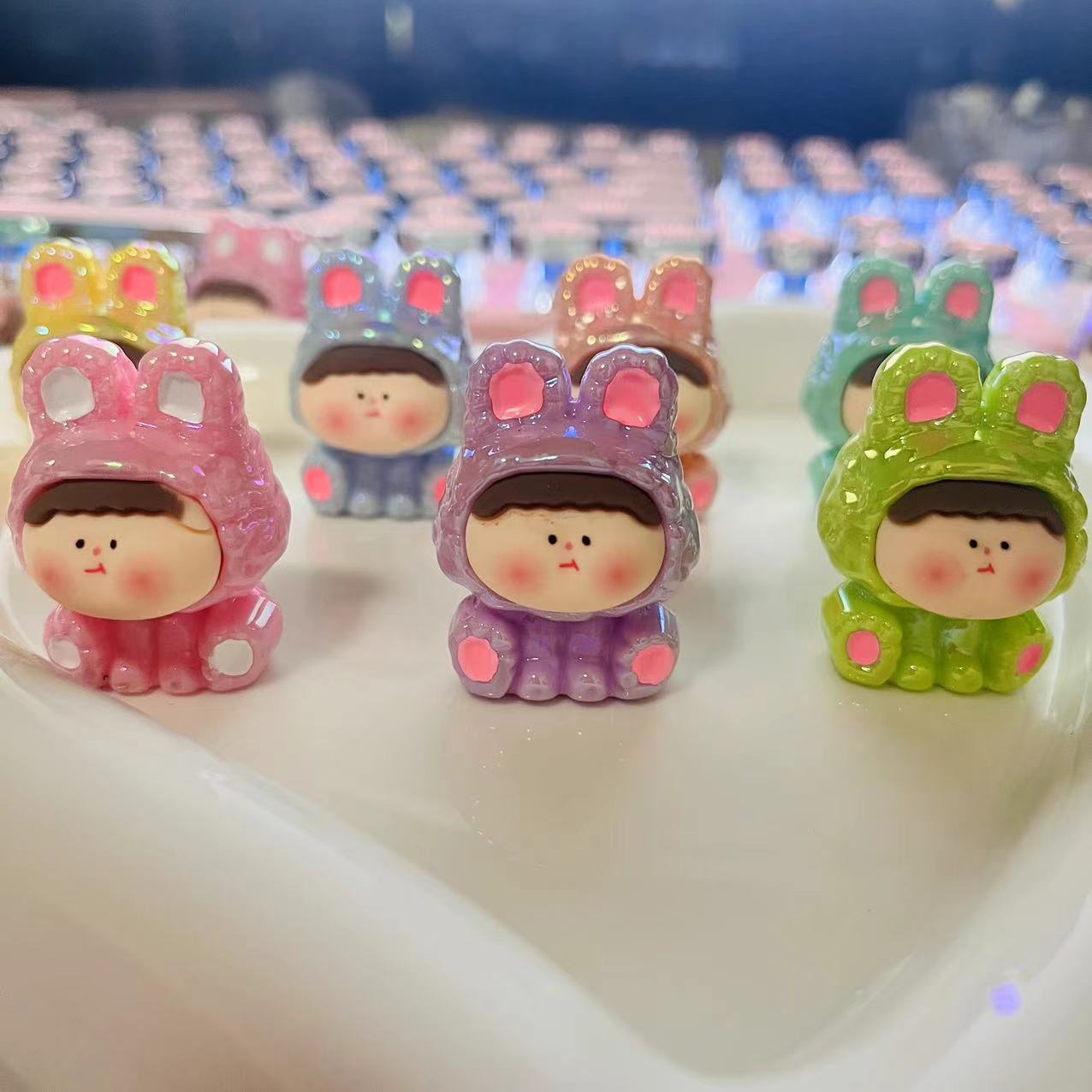 AJ064【Ready stock】 Rainbow coated amaryllis