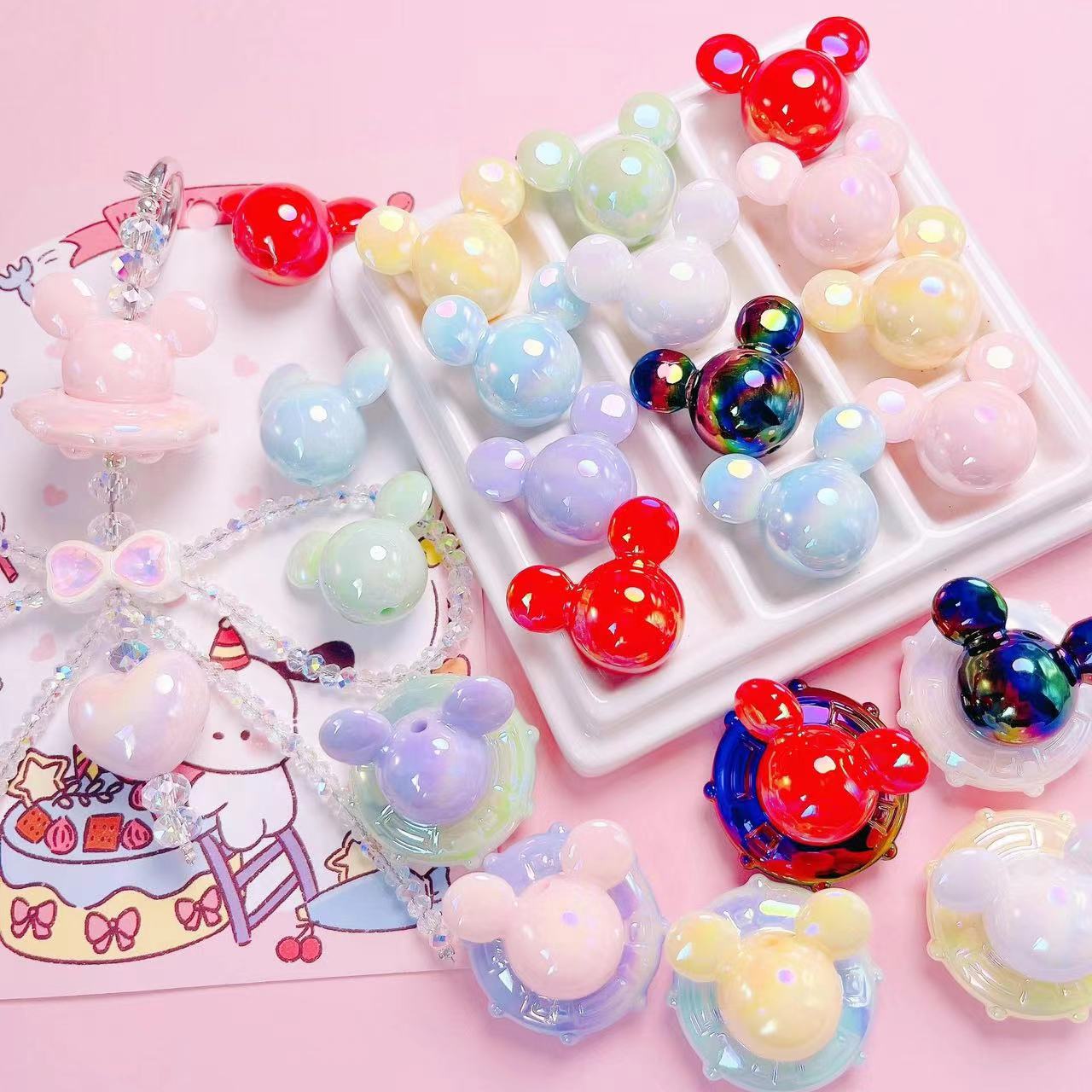 A1063 Mickey head beads(pre-sale)