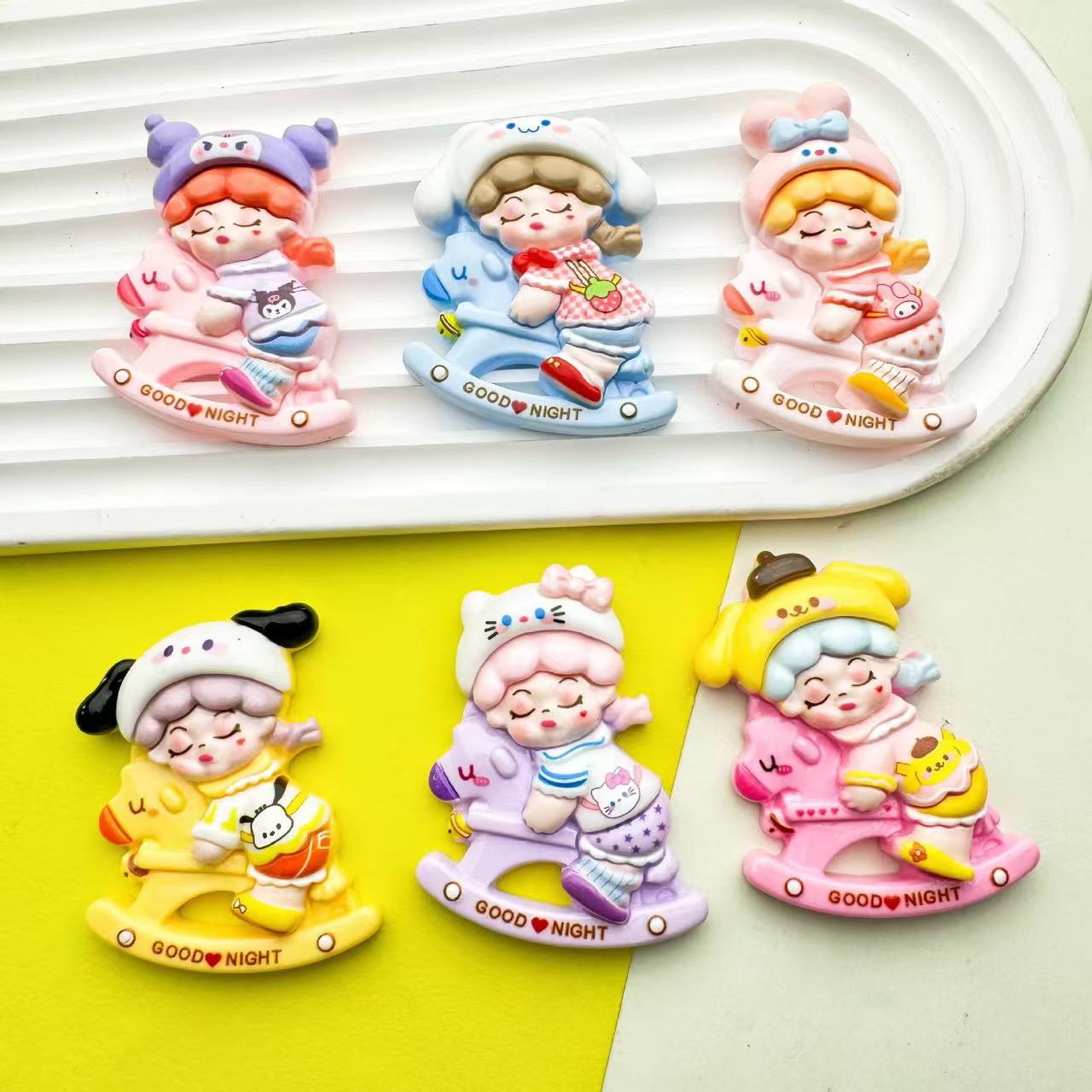 AJ069【Ready stock】SP riding a wooden horse -large size