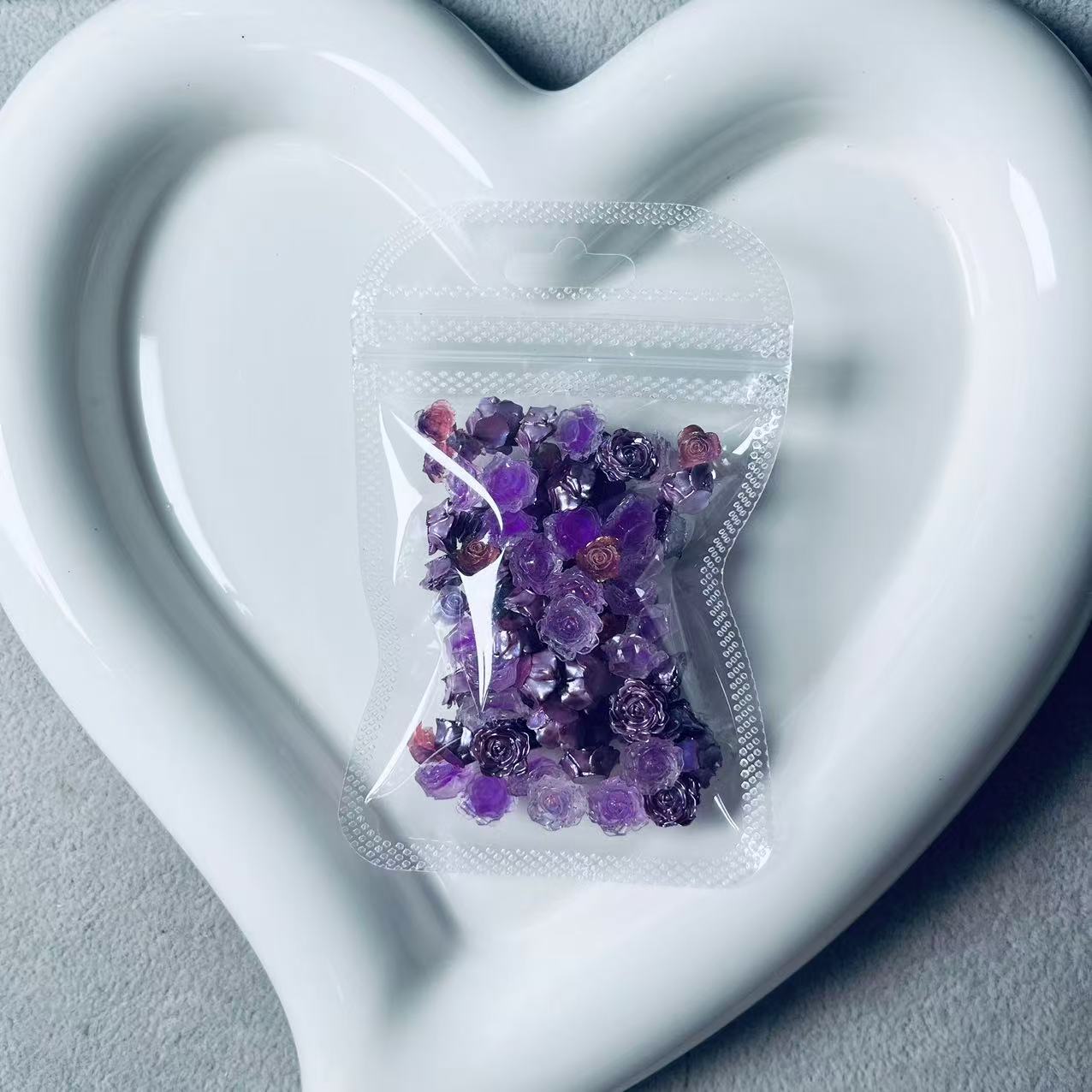 AJ101【Ready stock】purple rose mix