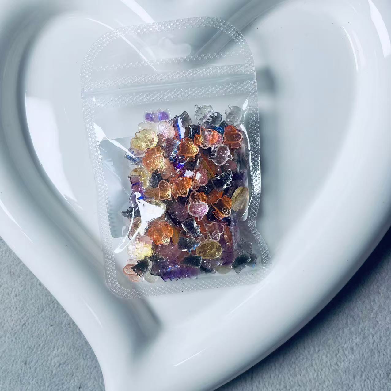 AJ102【Ready stock】Colorful Ghosts mix