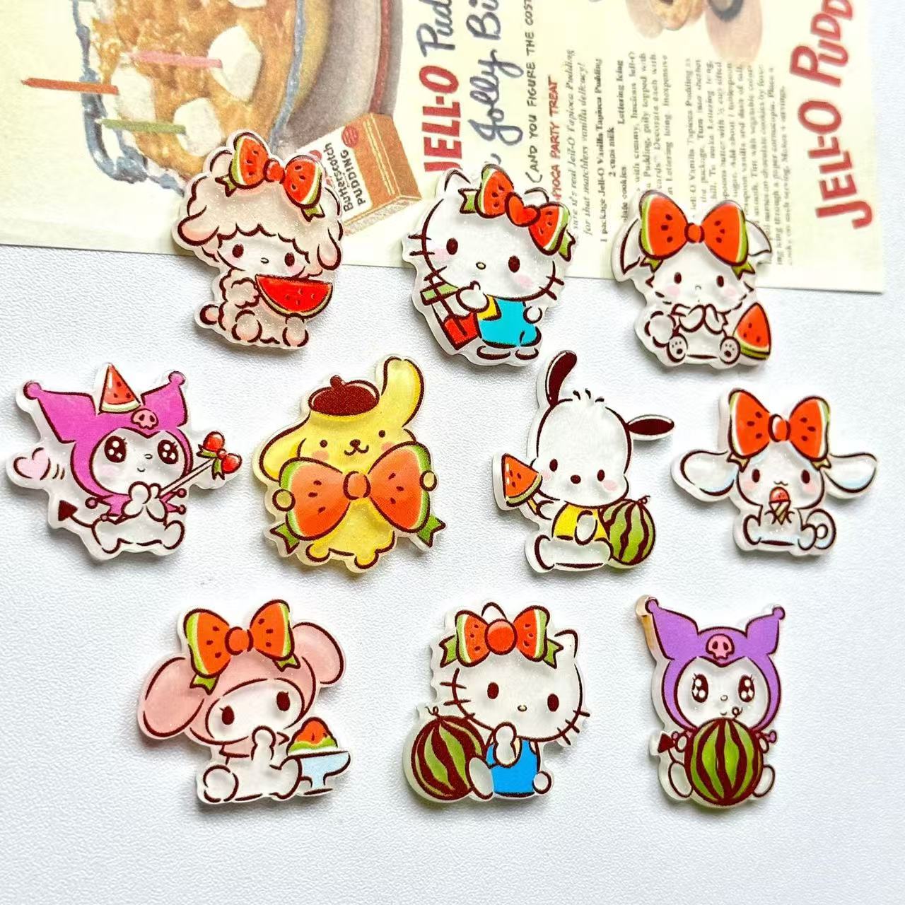 Yv008【presale】watermelon san acrylic