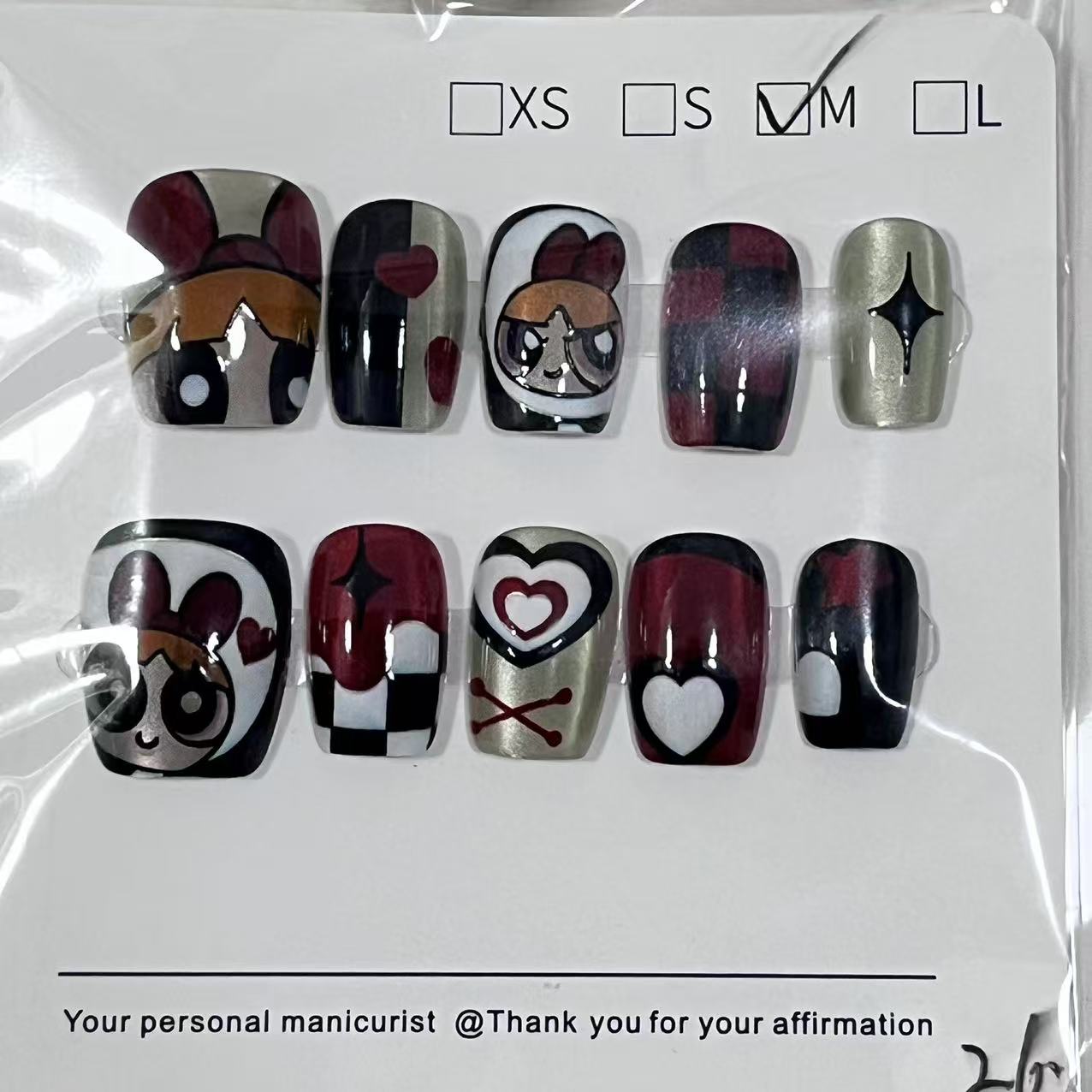 N004【Ready stock】Manicure-M code