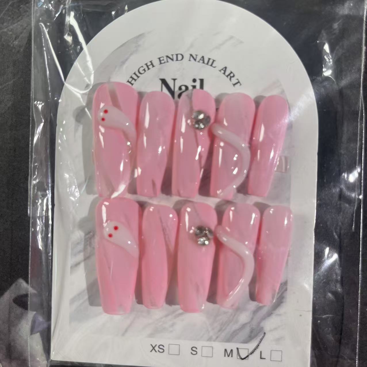 N031【Ready stock】nail charm(m code)