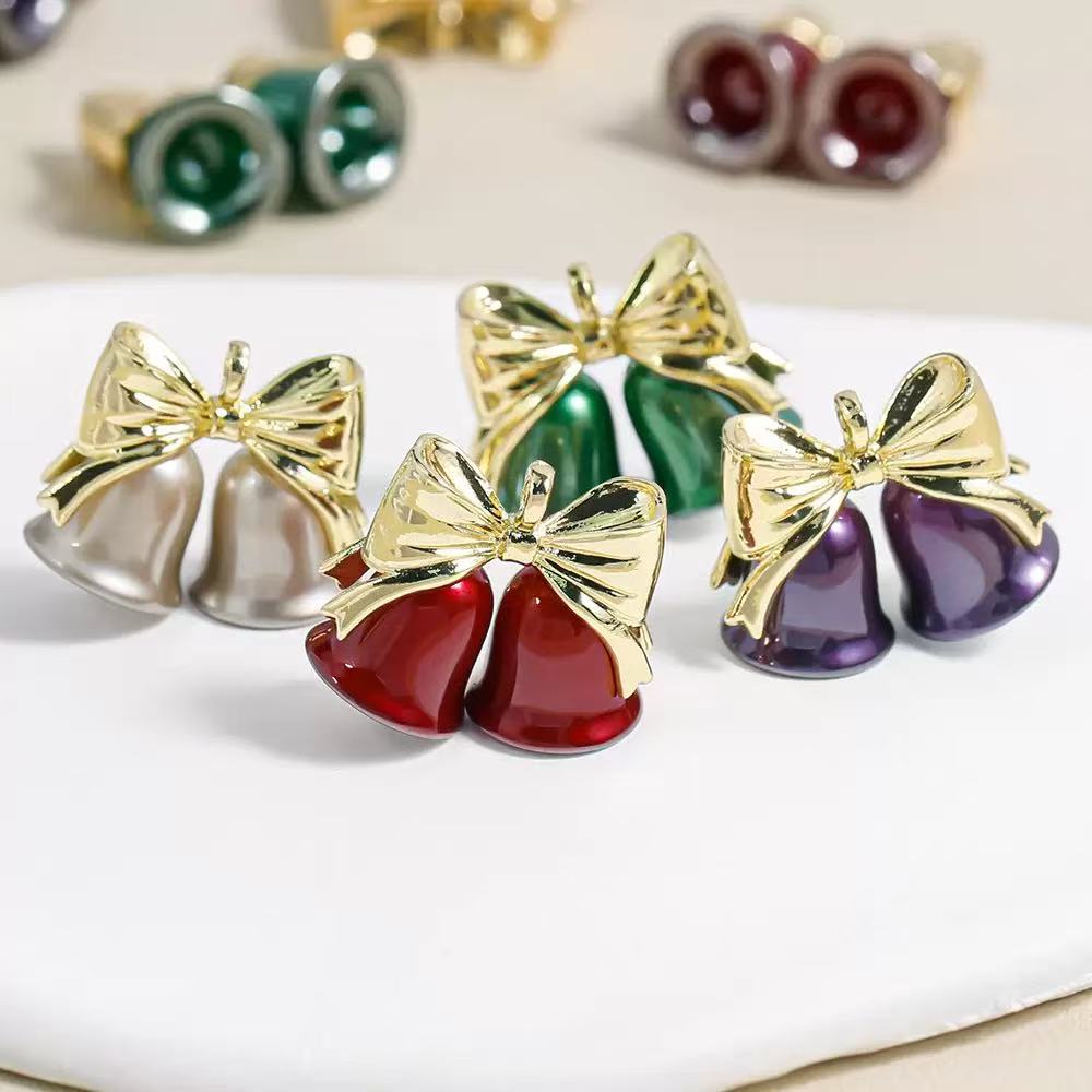 AJ094【Ready stock】 5pcs Premium Alloy Bell Pendants