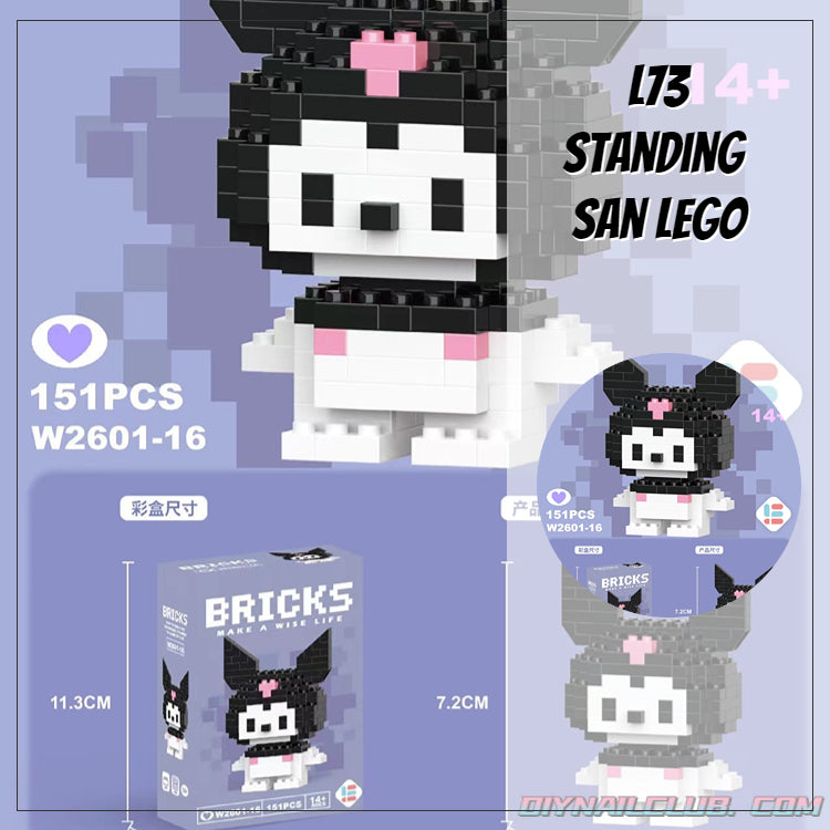 A0052 Stitch LEGO （standing）-pre sale – diynailclub