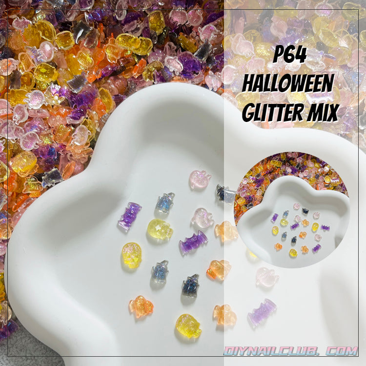 AJ275 halloween glitter mix-Clearance
