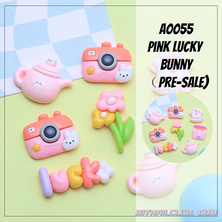 A0477 Pink Lucky bunny(PRE-SALE)