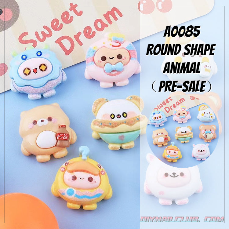 A0031 round shape  animal (pre-sale)
