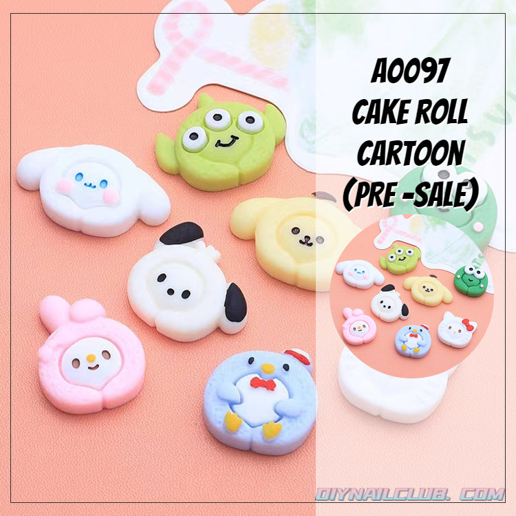 A0777 Cake roll cartoon(PRE-SALE)