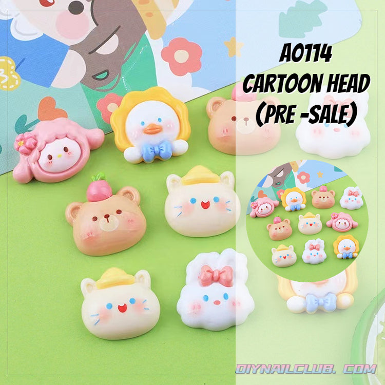 A0043 Cartoon head (PRE -SALE)