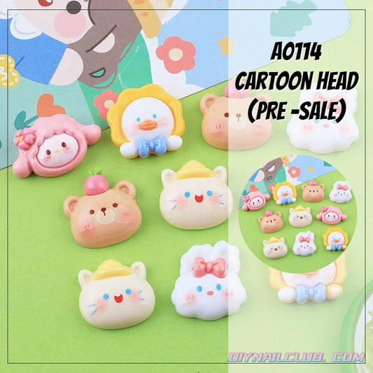 A0043 Cartoon head (PRE -SALE)