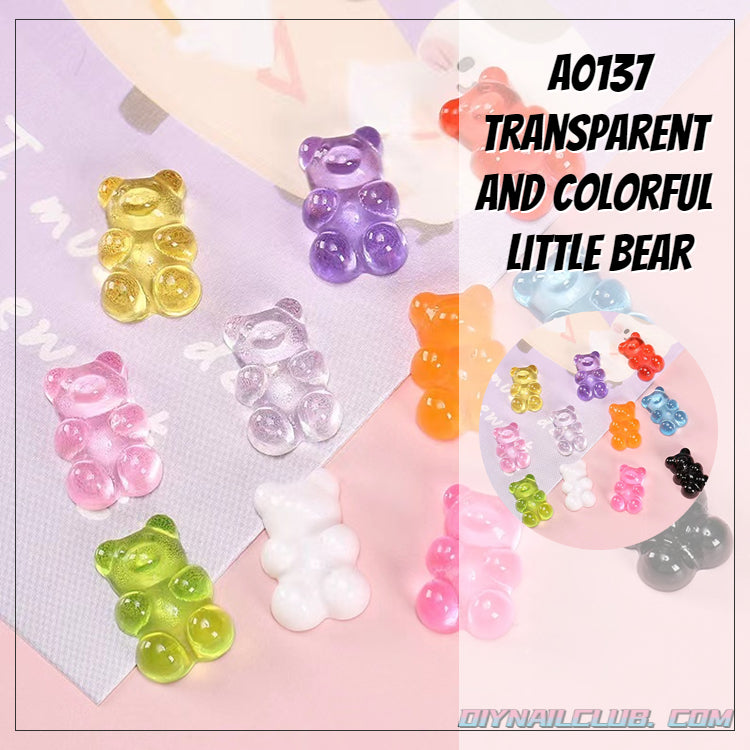 A0105 Transparent  and Colorful  Little Bear(PRE-SALE)