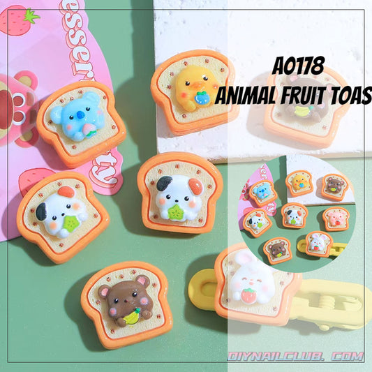 A0084 Animal fruit toast(pre-sale)